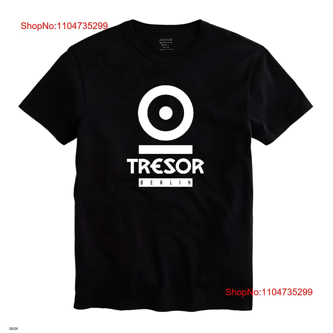 Street Fashion Magazine - T camisa Tresor Berlin Homens Preto