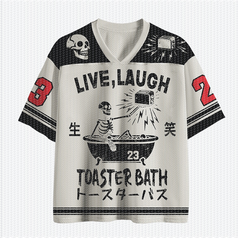 Street Fashion Magazine - Camiseta de Malha com Decote em