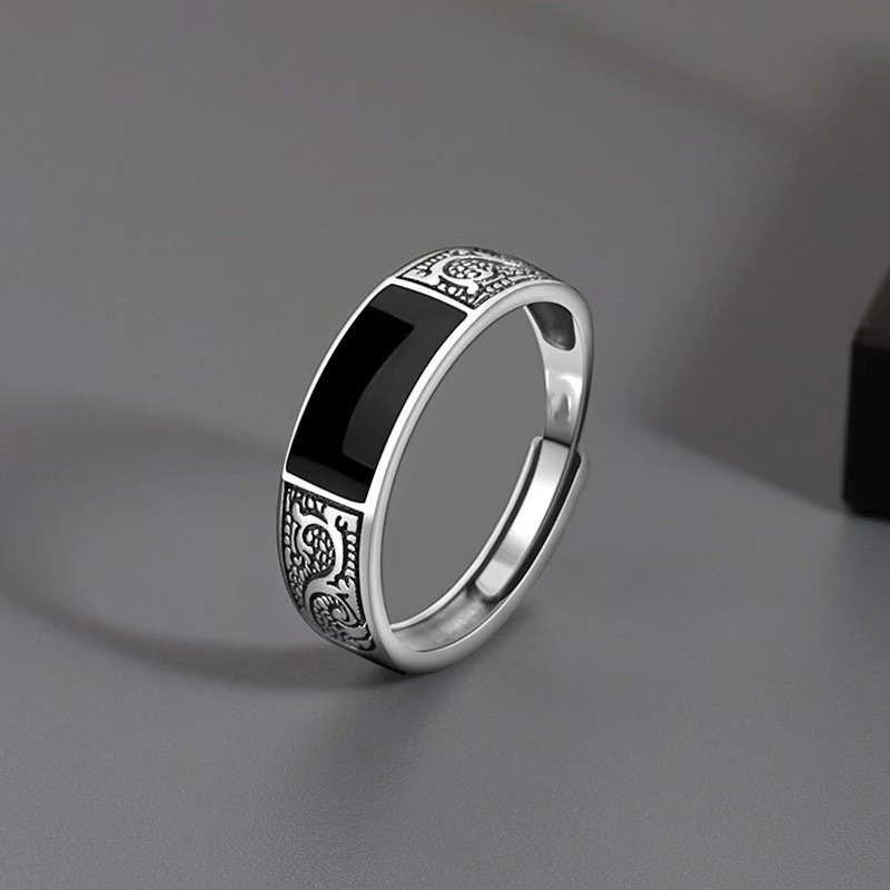 Street Fashion Rings - Anel de Prata Esterlina 925 Vintage