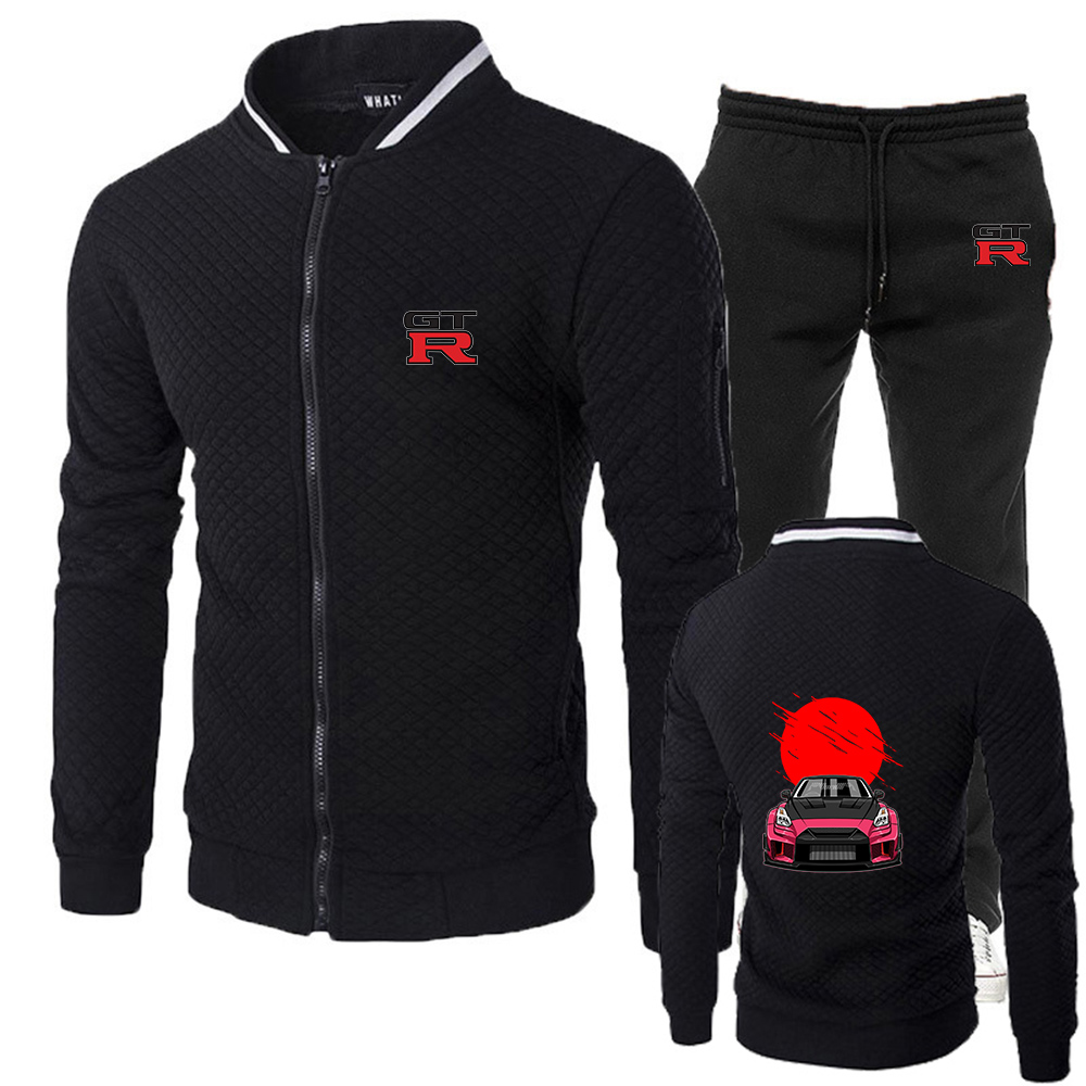 Street Fashion Jacket Men - Jaqueta de Beisebol Masculina Casual com