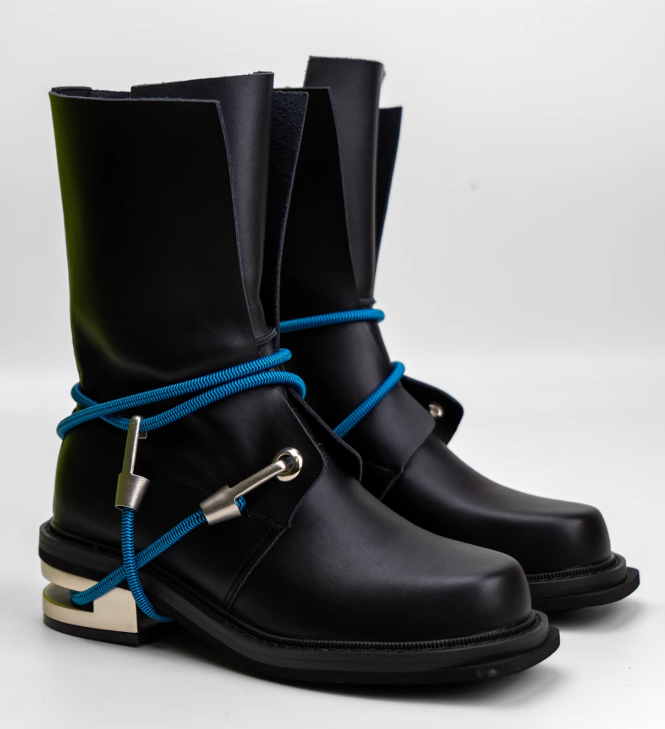 Street Fashion Rome 2025 - Botas curtas femininas dedo do pé
