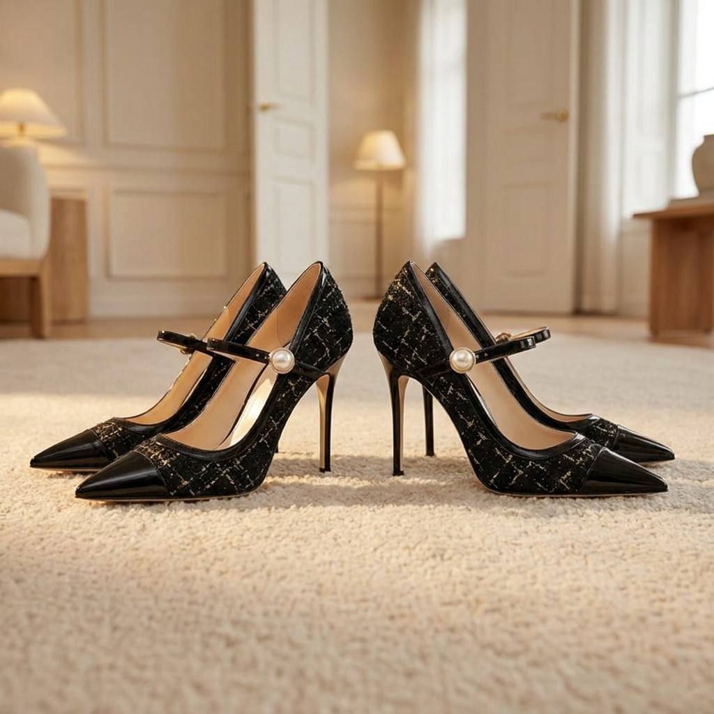 Street Fashion Luxury - TOMONYE # BM-2026S Scarpin de Luxo