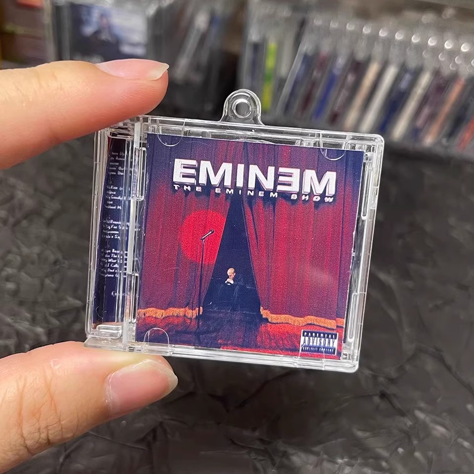 Street Fashion Rings - Hip hop fino shady mini música