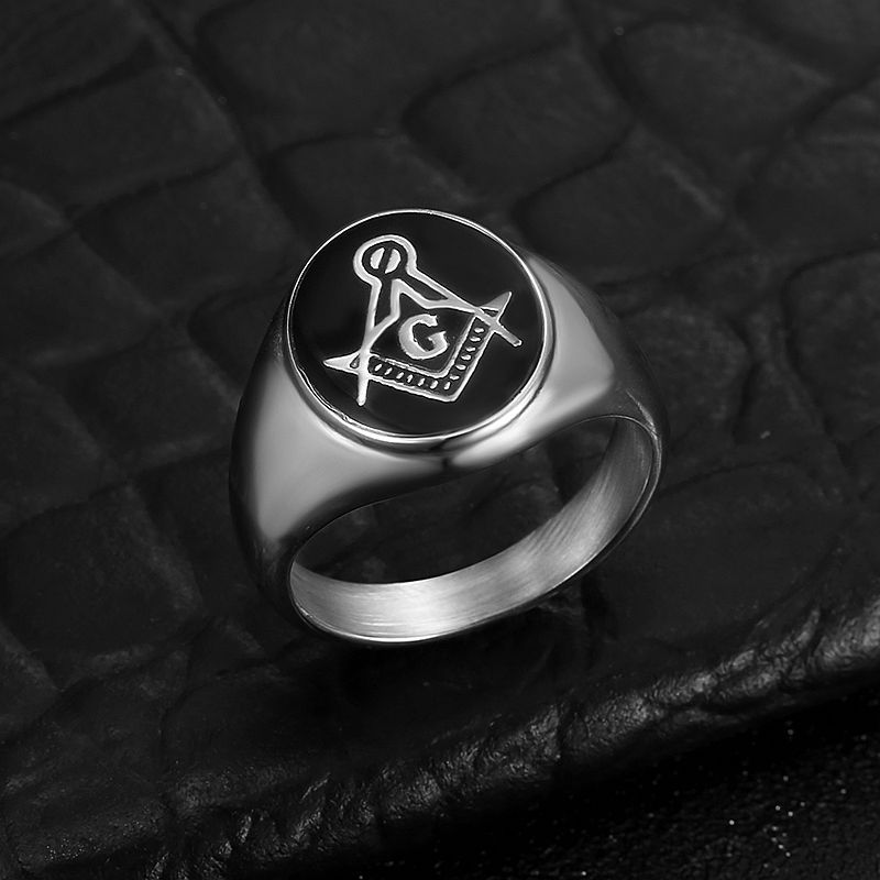 Homens vintage 316l aço inoxid - Street Fashion Rings avaliação e preço
