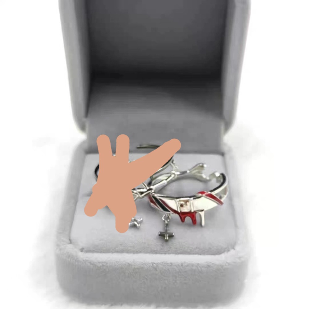 Anel de Dedo Retrô Estéreo Cro - Street Fashion Rings avaliação e preço