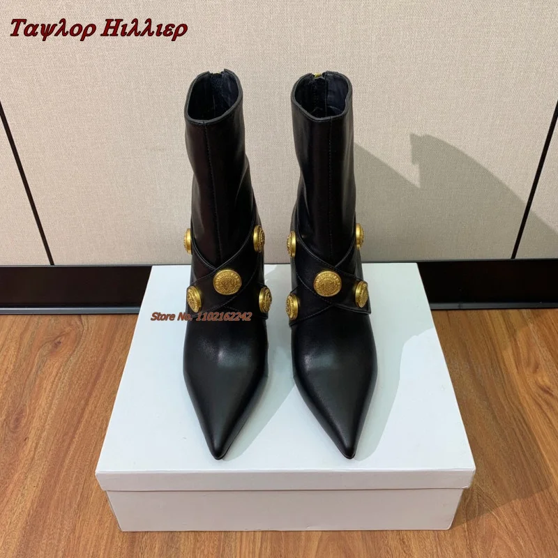 Botas de camurça com botão de  - Street Fashion Female avaliação e preço