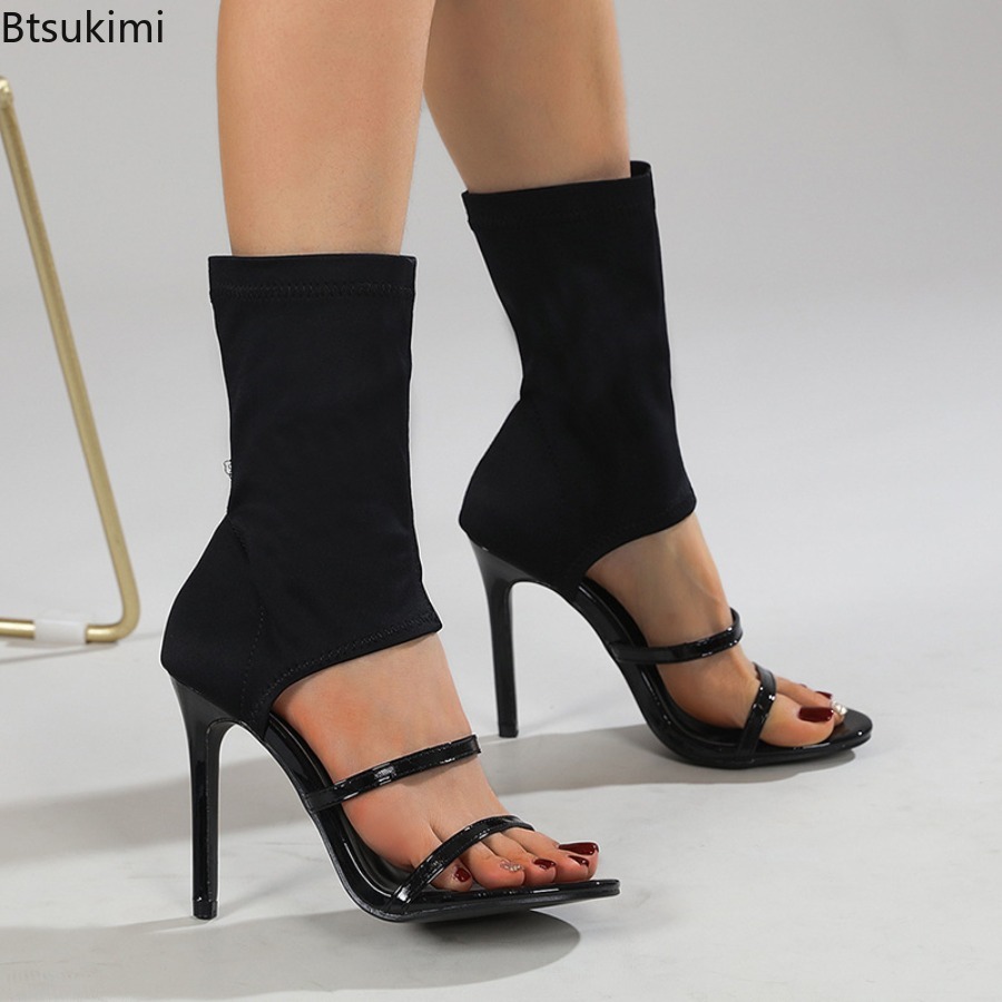 Botas de Salto Alto Sexy e Elá - Street Fashion Dance avaliação e preço