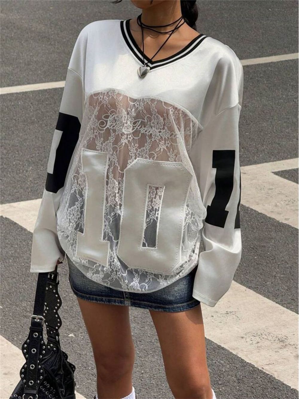 2026 nova camisa americana de  - Street Fashion Girls avaliação e preço