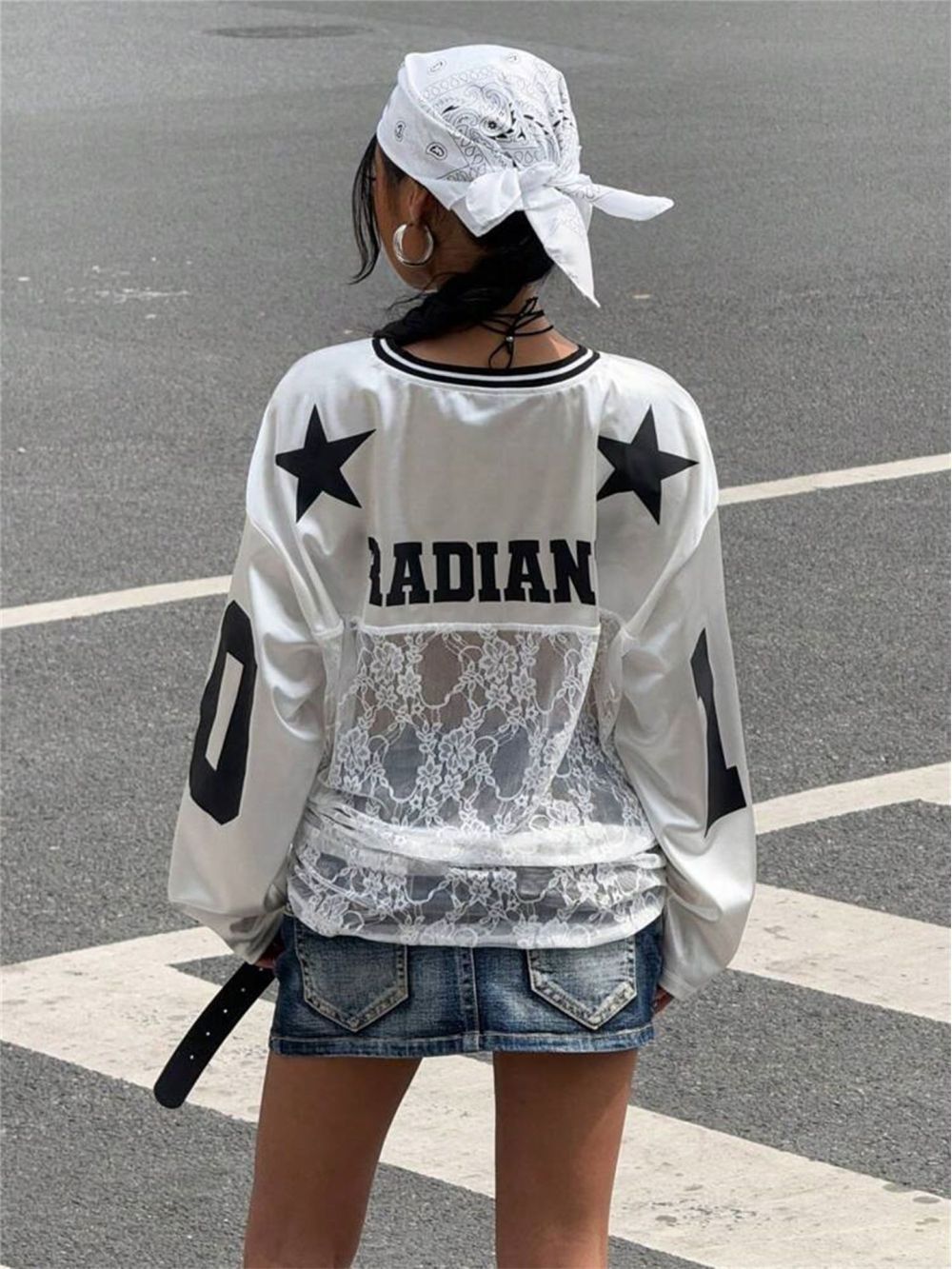 2026 nova camisa americana de  - Street Fashion Girls avaliação e preço
