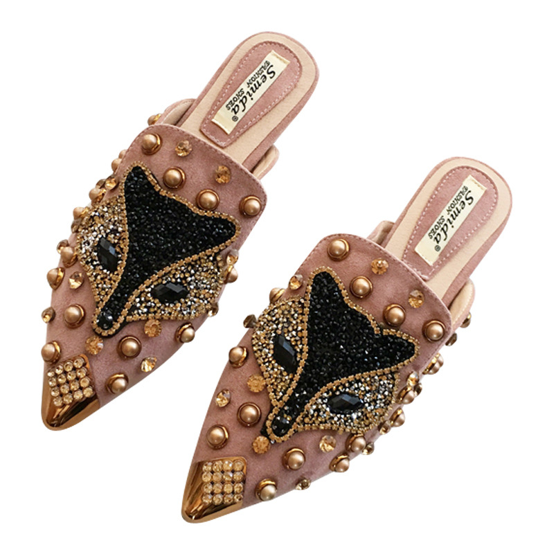 2026 Mules Femininas com Stras - Street Fashion Luxury avaliação e preço