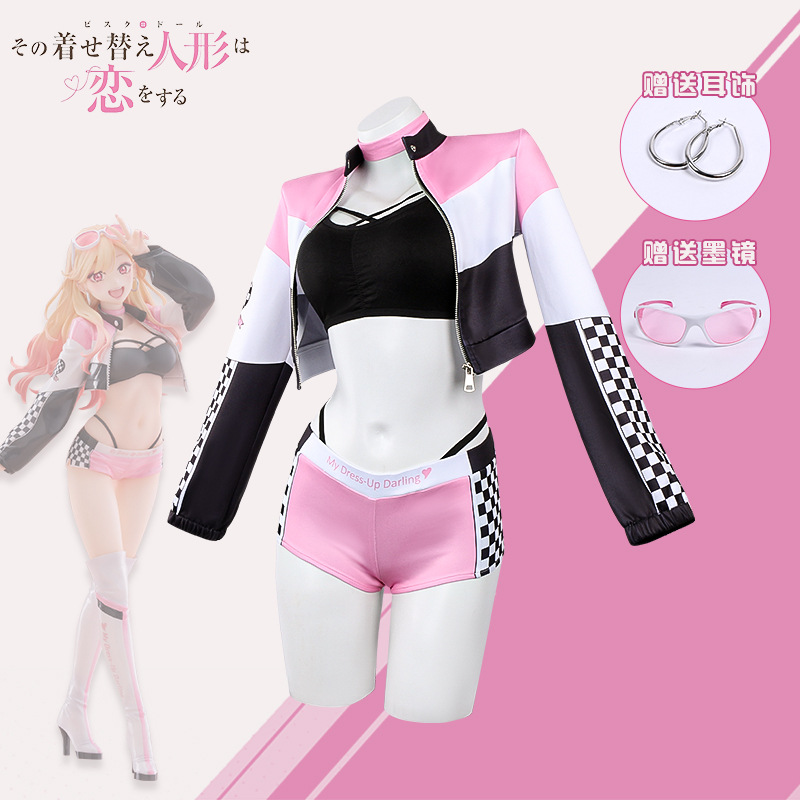 Peruca Anime My Dress Up Darli - Street Fashion Female avaliação e preço