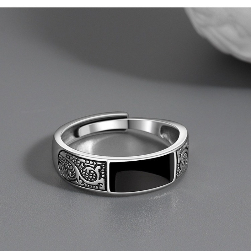 Anel de Prata Esterlina 925 Vi - Street Fashion Rings avaliação e preço