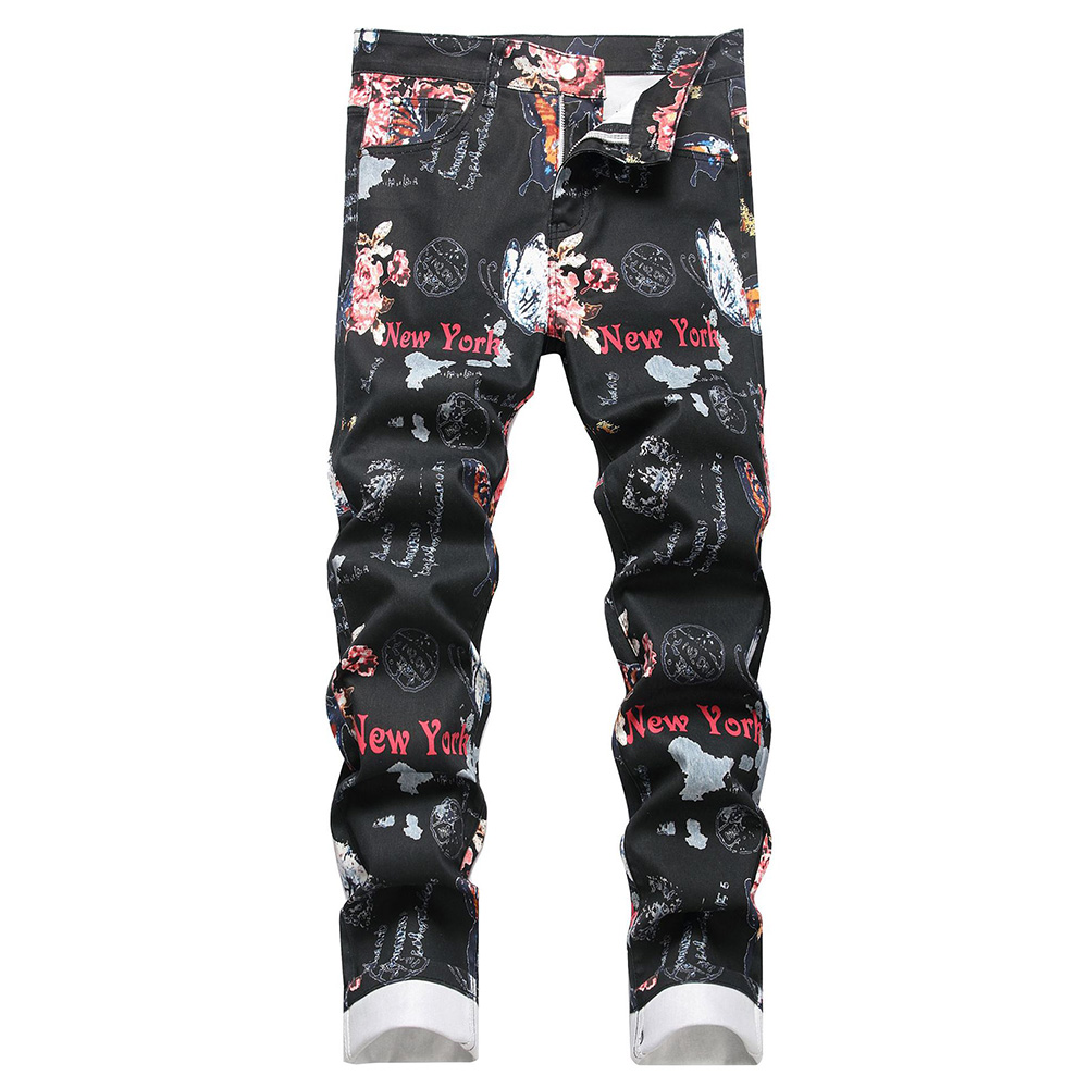 Calças Jeans Masculinas com Es - High Street Fashion New York avaliação e preço