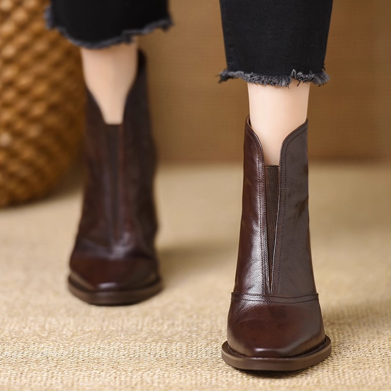 Botas de Tornozelo Femininas d - Street Fashion Luxury avaliação e preço