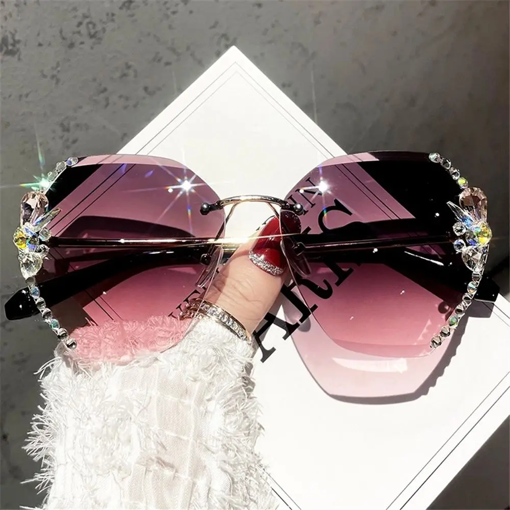 Óculos de Sol Femininos Y2K de - Street Fashion Luxury avaliação e preço