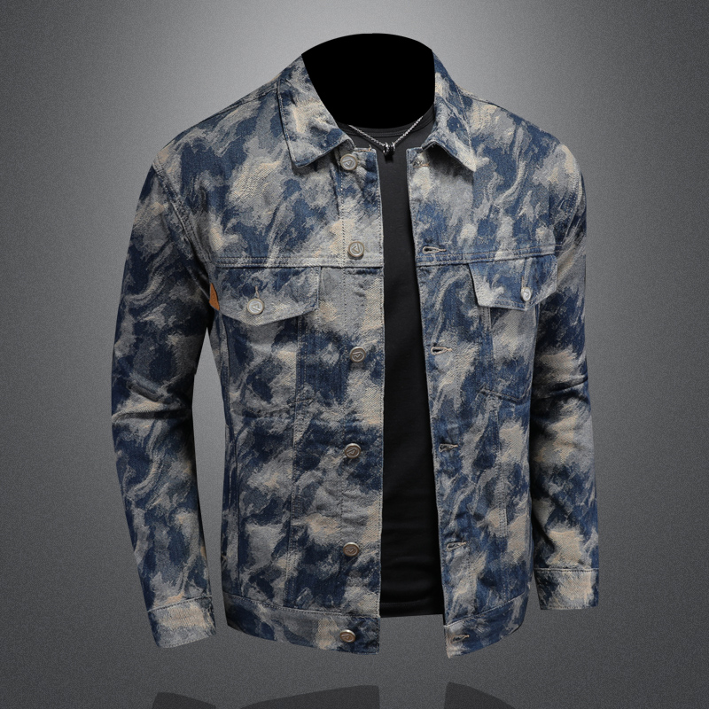 2025 primavera vintage denim j - Street Fashion Jacket Men avaliação e preço