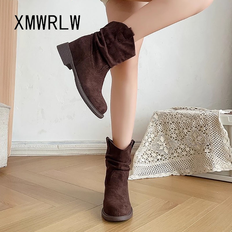 Xmwrlw 2025 outono botas de to - Street Fashion Rome 2025 avaliação e preço