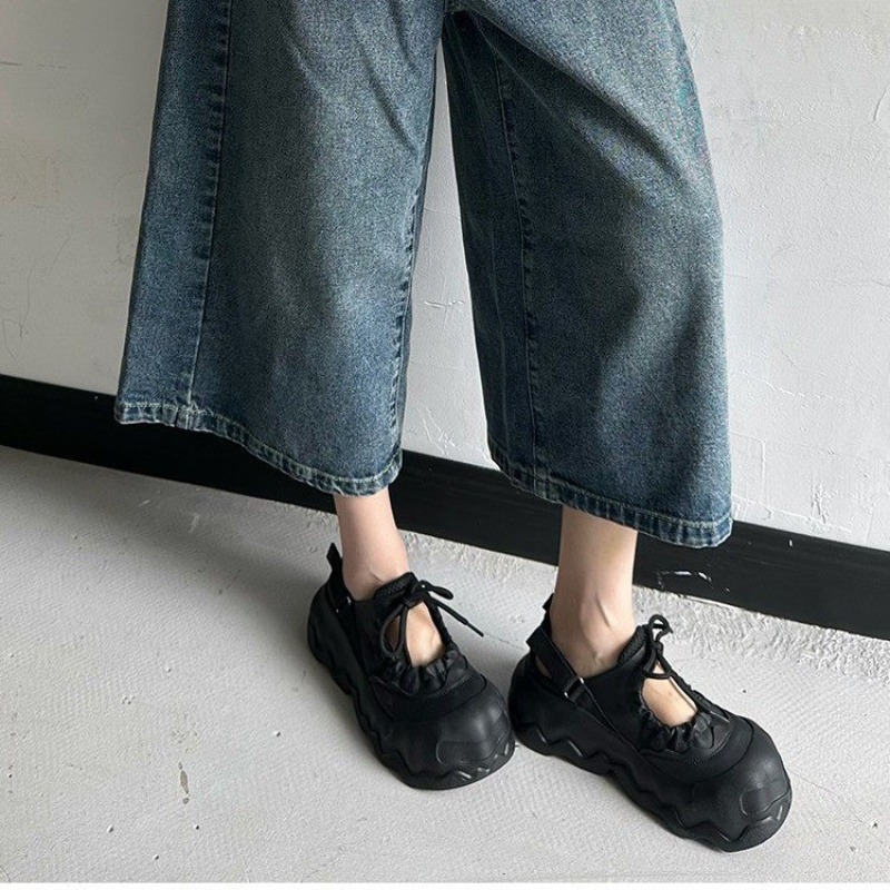 Sandálias Mary Jane de Luxo co - Street Fashion Luxury avaliação e preço