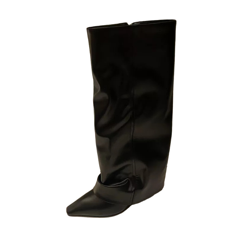 Mulheres calças pernas botas a - Street Fashion Rome 2025 avaliação e preço