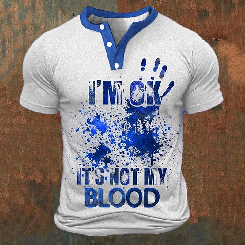 Camisetas Henley Masculinas co - Street Fashion Men avaliação e preço