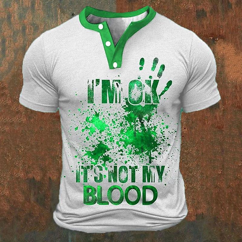 Camisetas Henley Masculinas co - Street Fashion Men avaliação e preço