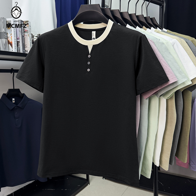Camiseta Henley Masculina Casu - Street Fashion Men avaliação e preço