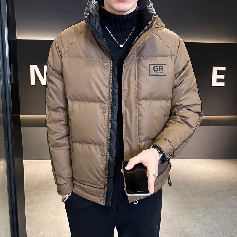 Outono inverno masculino pato  - Street Fashion Jacket Men avaliação e preço