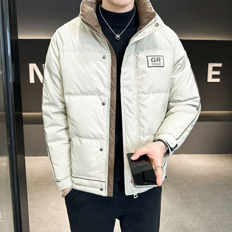 Outono inverno masculino pato  - Street Fashion Jacket Men avaliação e preço