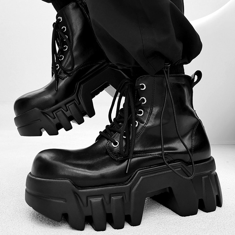 Botas masculinas de luxo, sapa - Street Fashion Luxury avaliação e preço