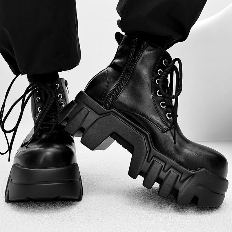 Botas masculinas de luxo, sapa - Street Fashion Luxury avaliação e preço