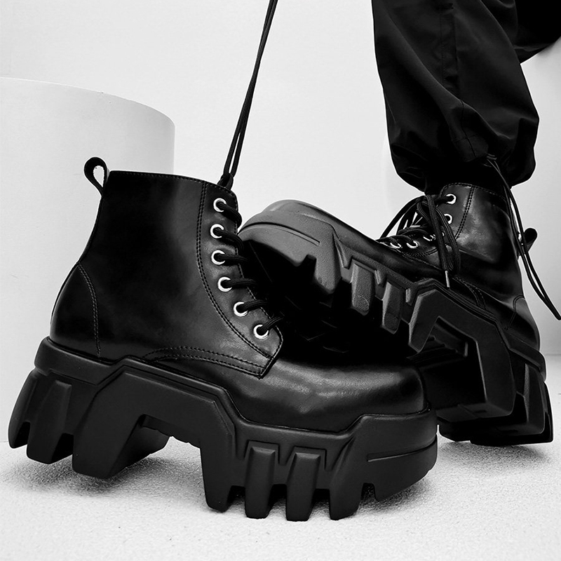 Botas masculinas de luxo, sapa - Street Fashion Luxury avaliação e preço