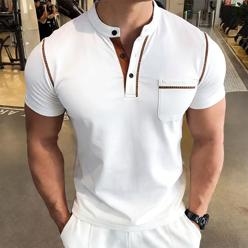 Nova Camisa Polo Masculina de  - Street Fashion Men avaliação e preço