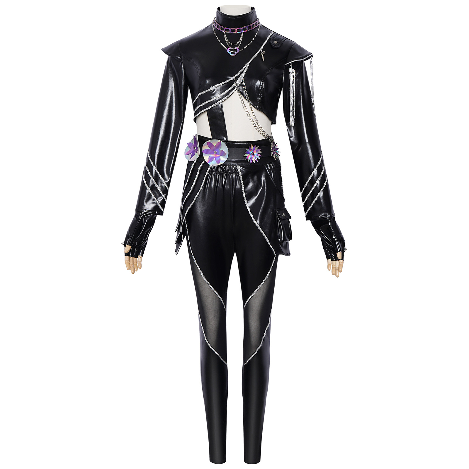 Conjuntos de Roupas Kpop Femin - Street Fashion Dance avaliação e preço