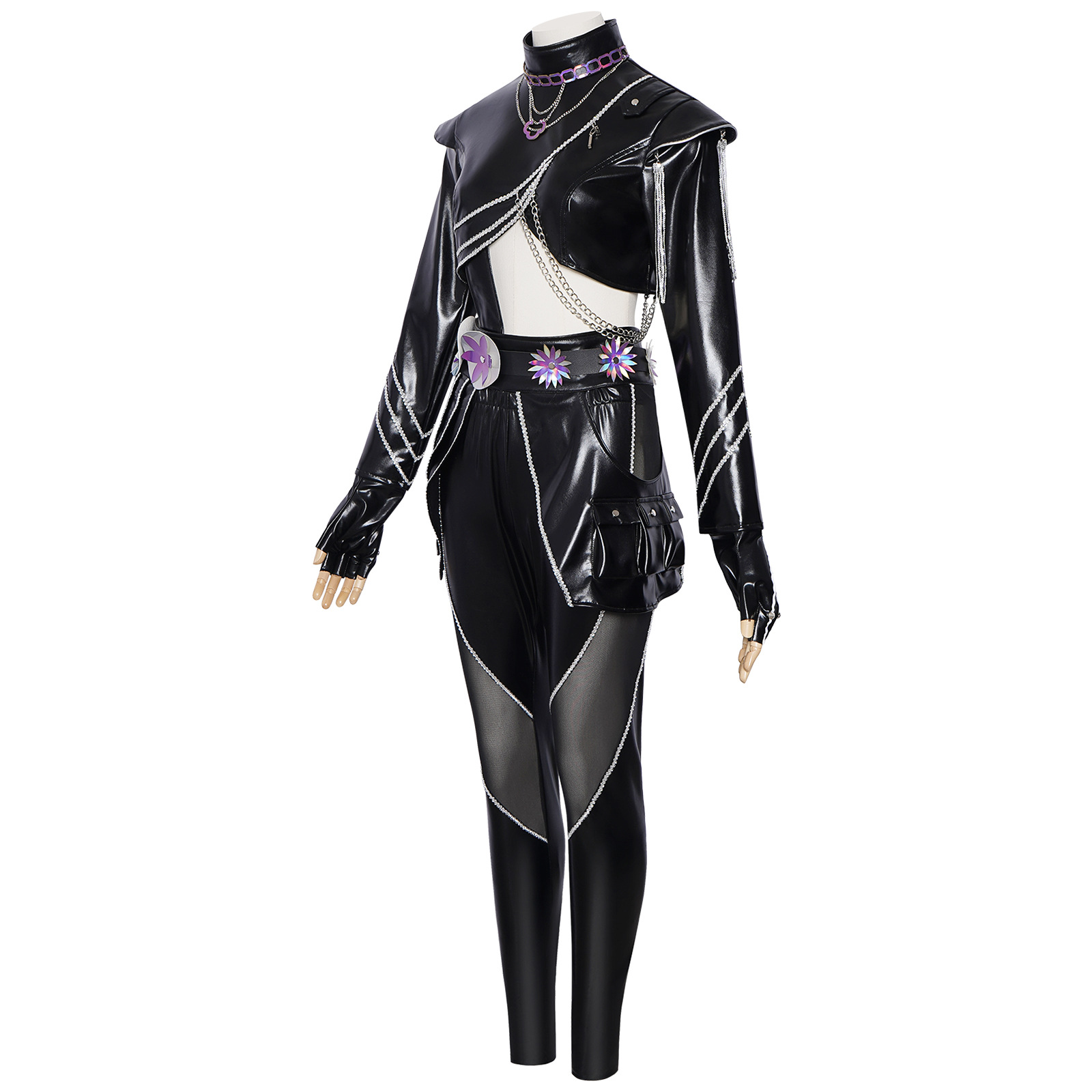 Conjuntos de Roupas Kpop Femin - Street Fashion Dance avaliação e preço